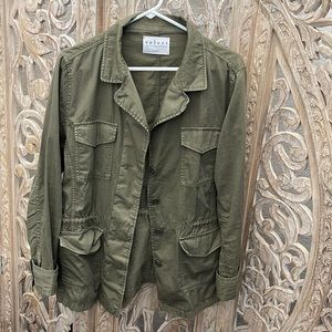 Velvet Cargo Jacket